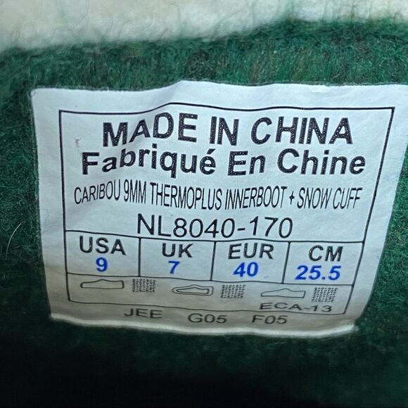 Sorel Manitou Made in Canada Vintage Caribou Winter White Boots Size 9 - Picture 4 of 15